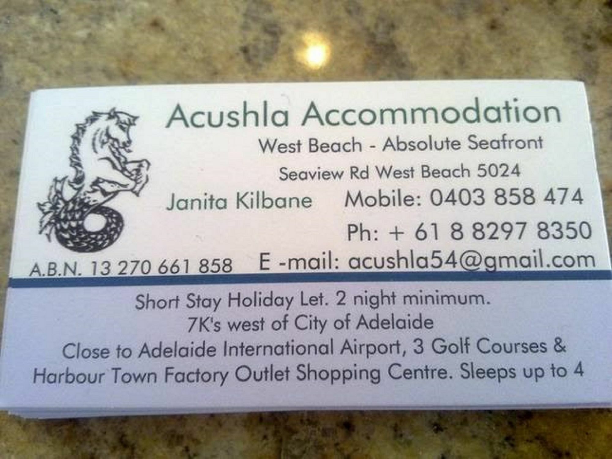 Acushla Accommodation West Beach Exterior foto